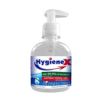 Gel dezinfectant HygieneX, 300 ml
