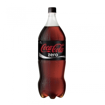 Bautura racoritoare carbogazoasa Coca-Cola Zero, 2 l, 6 sticle/bax