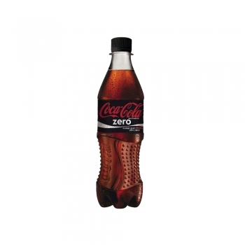 Bautura racoritoare carbogazoasa Coca-Cola Zero, 0.5 l, 12 sticle/bax