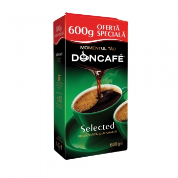 Cafea macinata Doncafe Selected, 600 g