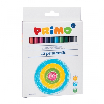 Markere colorate Morocolor Primo, 12 culori/cutie