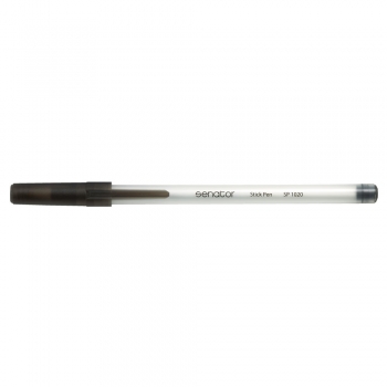 Pix, Senator, Stick Pen, seria 1000, 0.7 mm, plastic, negru