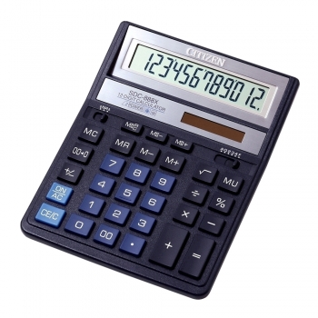 Calculator Citizen SDC888X, albastru