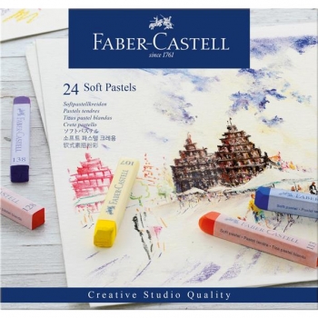 Cutie Creioane Pastel Soft Faber-Castell 