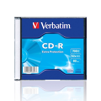 CD-R Verbatim, 52x, 700 MB, 10 bucati/set