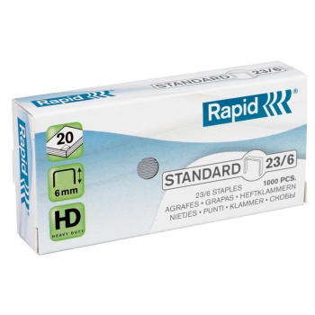 Capse 23/6 Standard Rapid