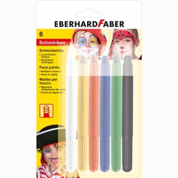 Set Pictura Pentru Fata Creioane Retractabile 6 Culori Eberhard Faber