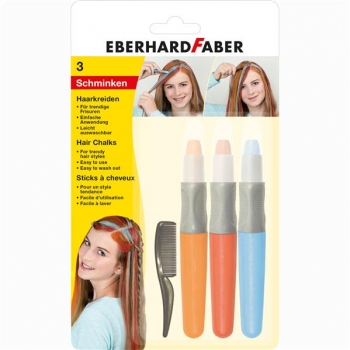 Set Colorare Par Creioane Basic cu Pieptan Eberhard Faber
