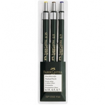 Set 3 creioane mecanice TK-Fine Faber-Castell