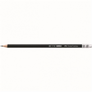 Creion Grafit Cu Guma 1112 HB Faber-Castell
